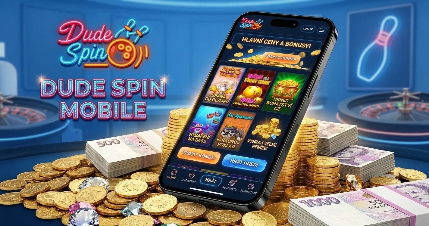 Dudespin app – mobilní kasino pro Android a iOS